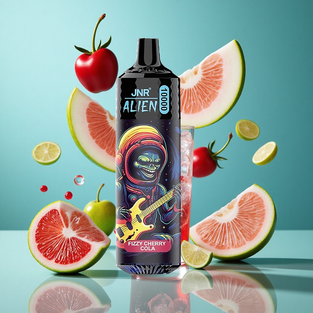 Тропическа Кола JNR Alien 10000 Пуфове 20ml E-liquid Bulgaria vapes