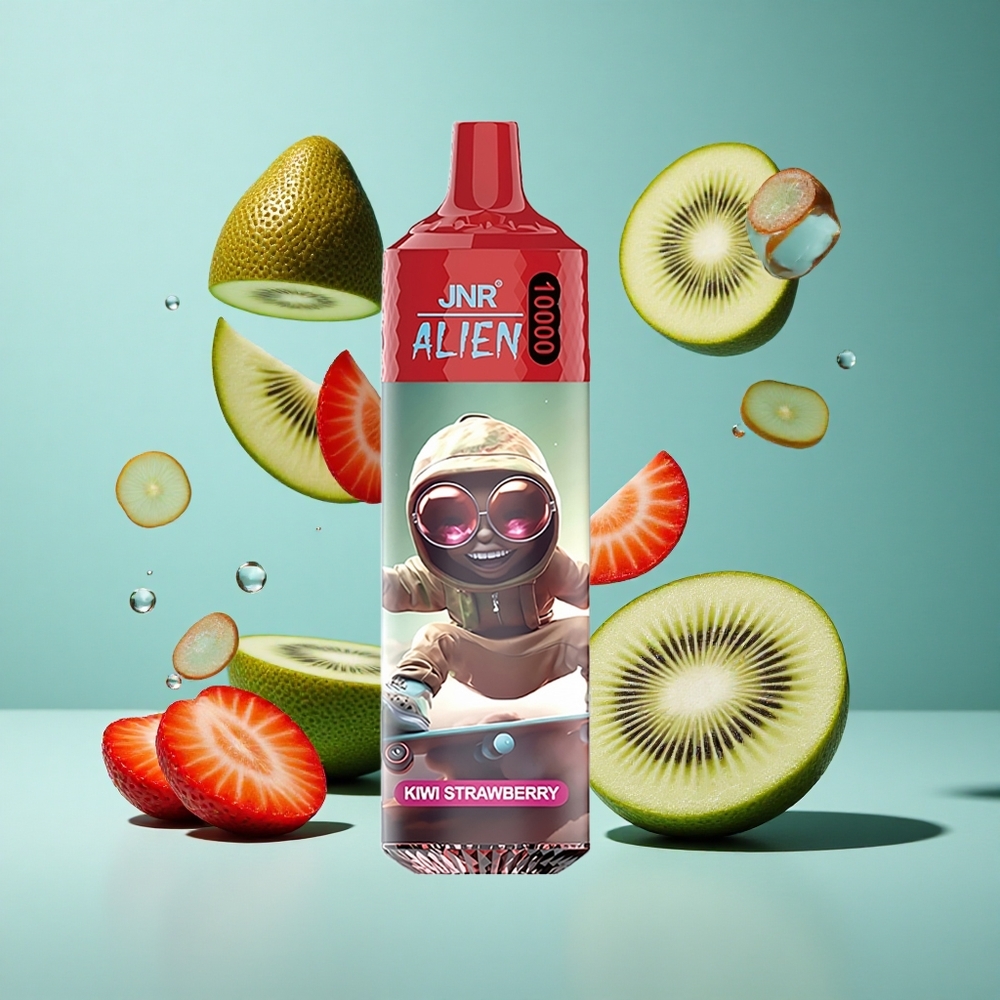 Киви Ягода JNR Alien 10000 Пуфове 20ml E-liquid Bulgaria vapes
