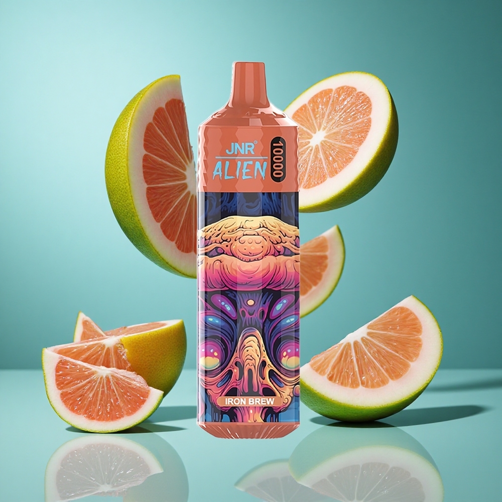 Железен екстракт JNR Alien 10000 Пуфове 850mAh батерия LED Bulgaria vapes