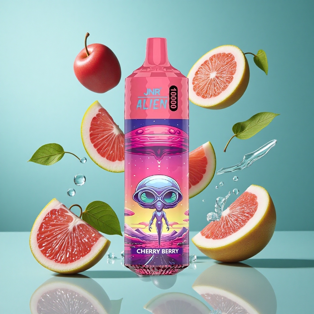 Череша-Боровинка JNR Alien 10000 Пуфове 850mAh RGB Bulgaria vapes