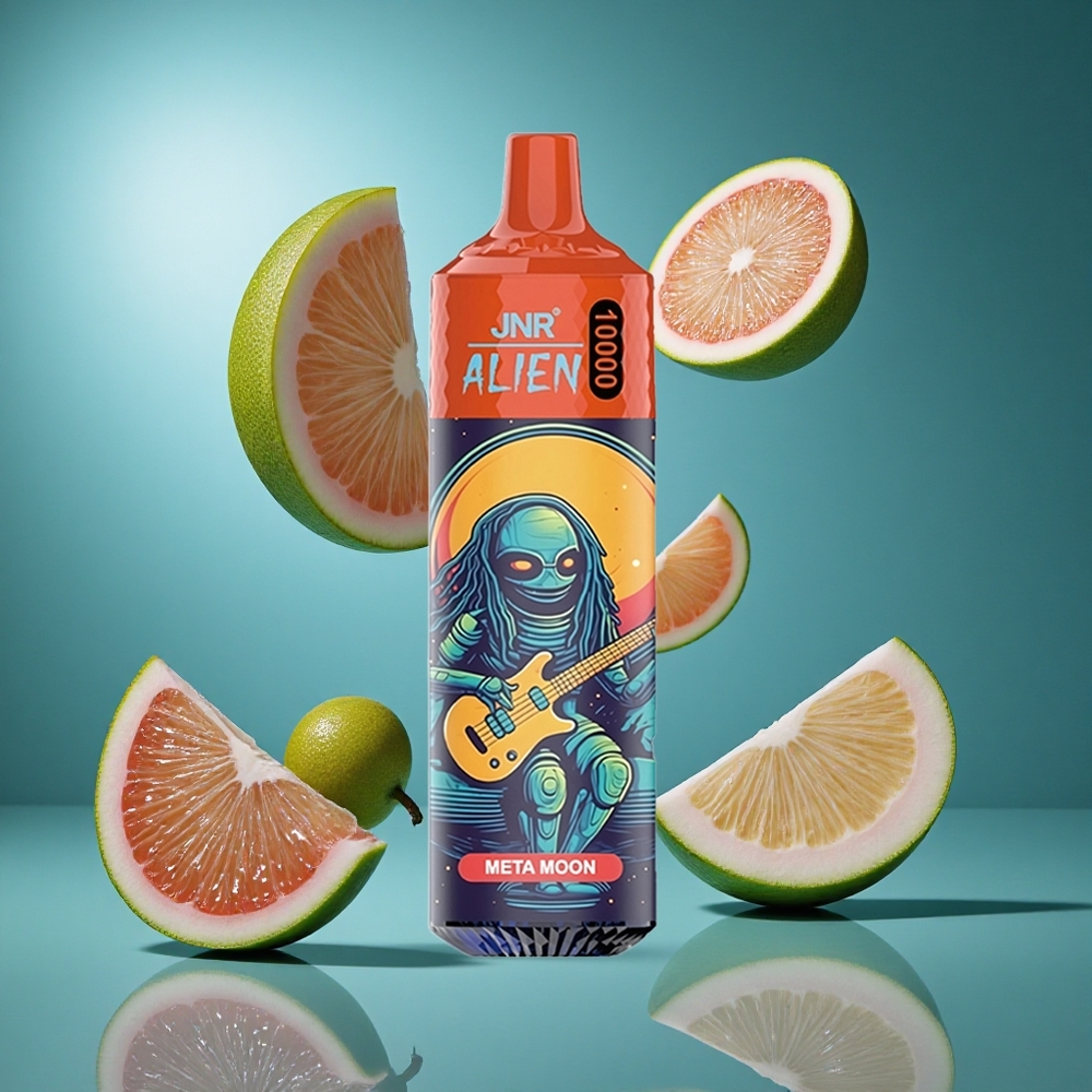 Мета луна JNR Alien 10000 Пуфове 850mAh батерия RGB Bulgaria vapes