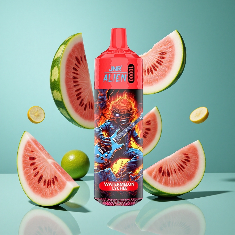 Диня Личи JNR Alien 10000 Пуфове 850mAh RGB Bulgaria vapes