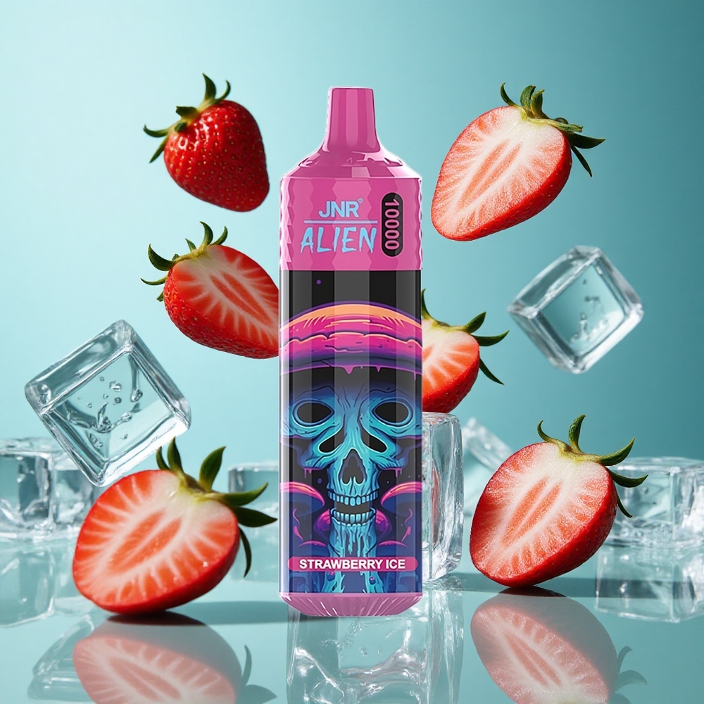Ягода Ледово JNR Alien 10000 пуфовa 20ml е-течност Bulgaria vapes