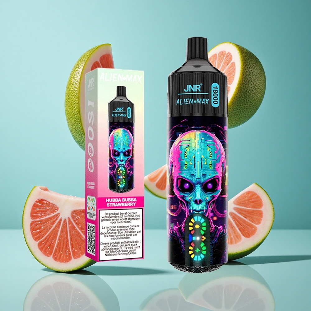 Ягода Хубал Бубал JNR Alien Max 18000 Пуфове Dual Core Bulgaria vapes