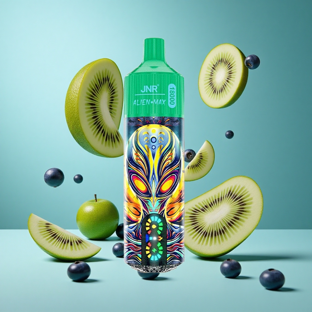 Боровинка Киви JNR Alien Max 18000 Пуфове Dual Core Type-C Bulgaria vapes