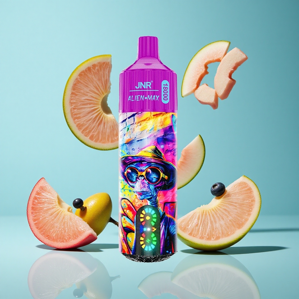 Праскова Грозде JNR Alien Max 18000 Пуфове Dual Mesh Bulgaria vapes
