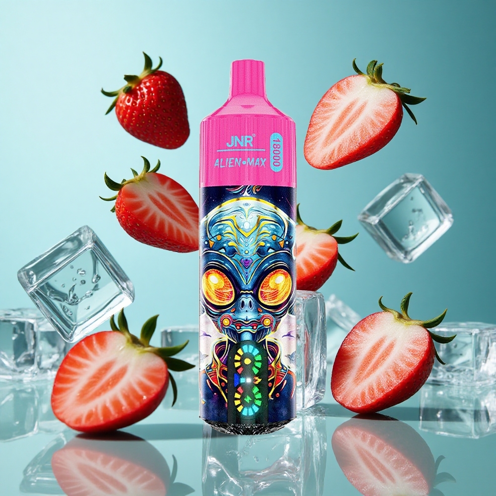 Ягодов лед JNR Alien Max 18000 Пуфове Dual Mesh Coil Bulgaria vapes