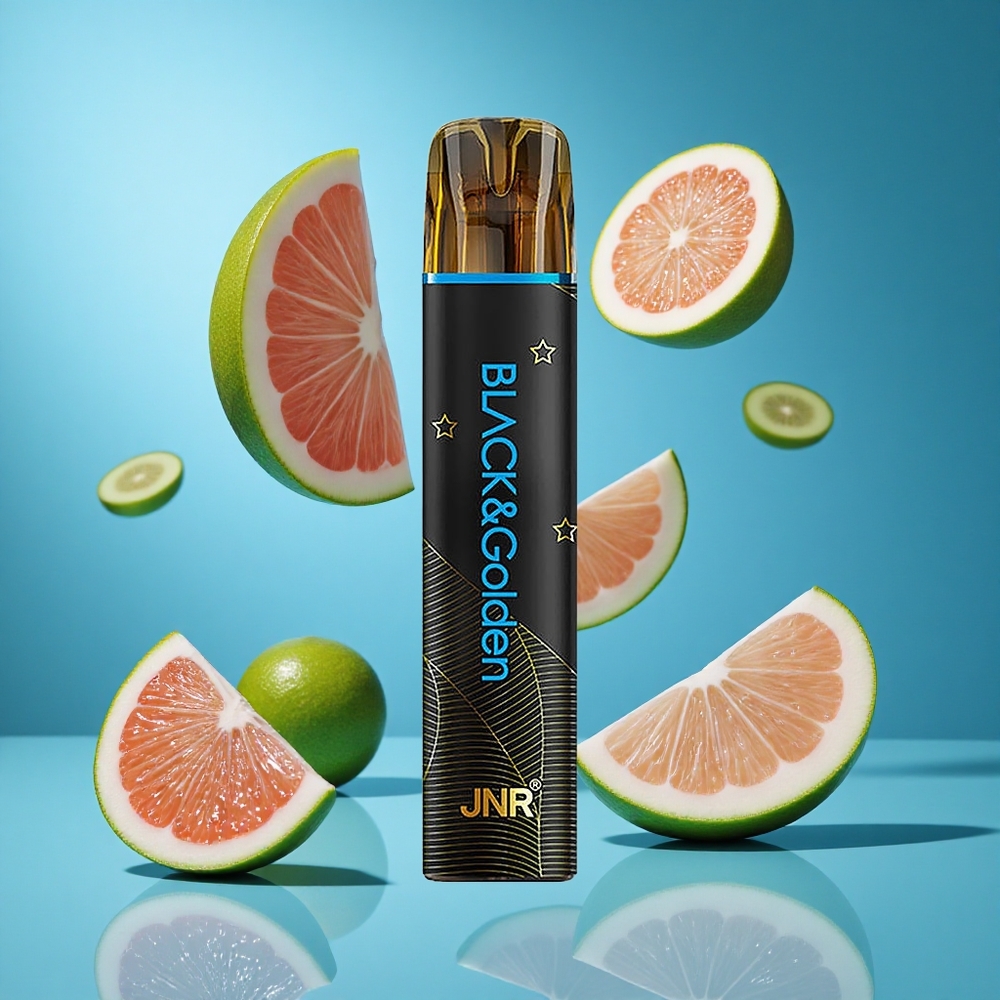 Синьо JNR Black&Golden 600+200 Пуфове Батерия 550mAh Bulgaria vapes