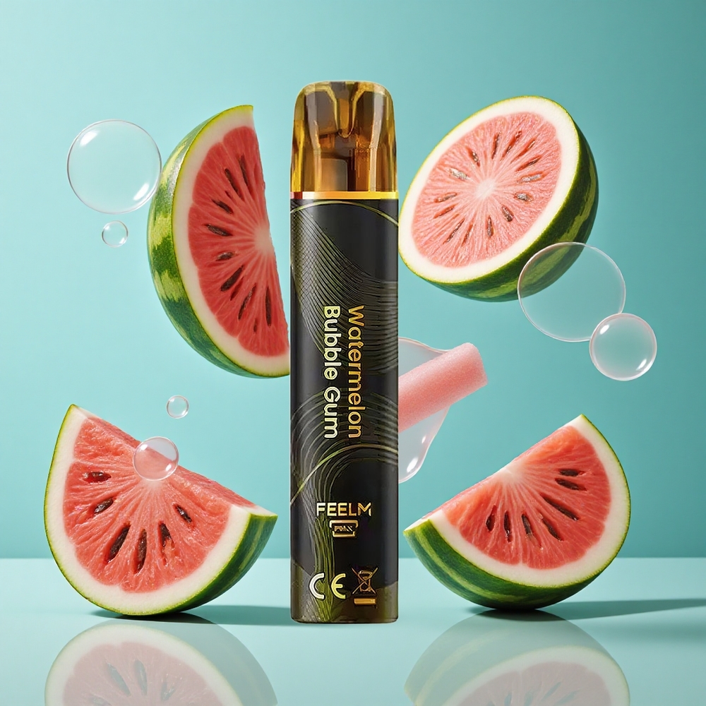 Диня Бабъл Гъм JNR Black&Golden 600+200 Пуфове 550mAh Батерия Bulgaria vapes