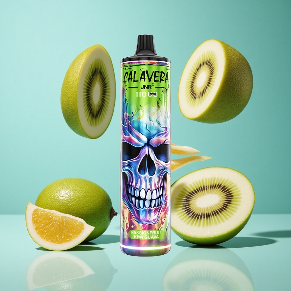 Пасифрута Киви Гуава JNR Calavera 11000 Пуфове 850 mAh Батерия Bulgaria vapes