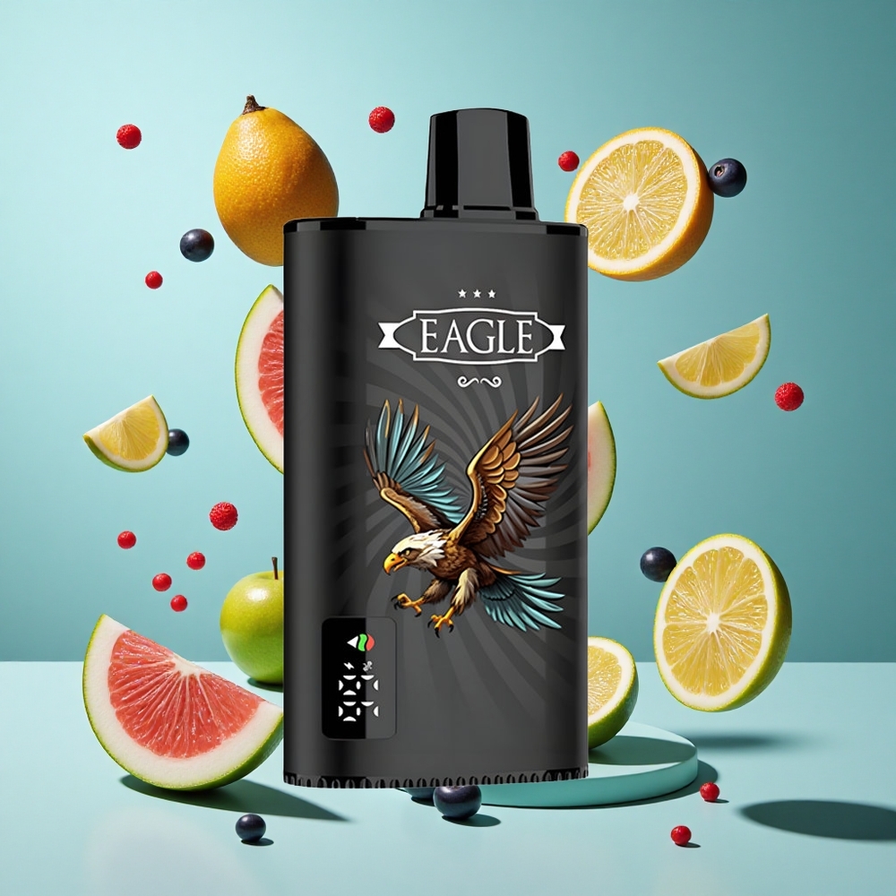 Смесени Ягоди JNR EAGLE Smart 23000 Пуфове 25ml Цифров Екран Bulgaria vapes