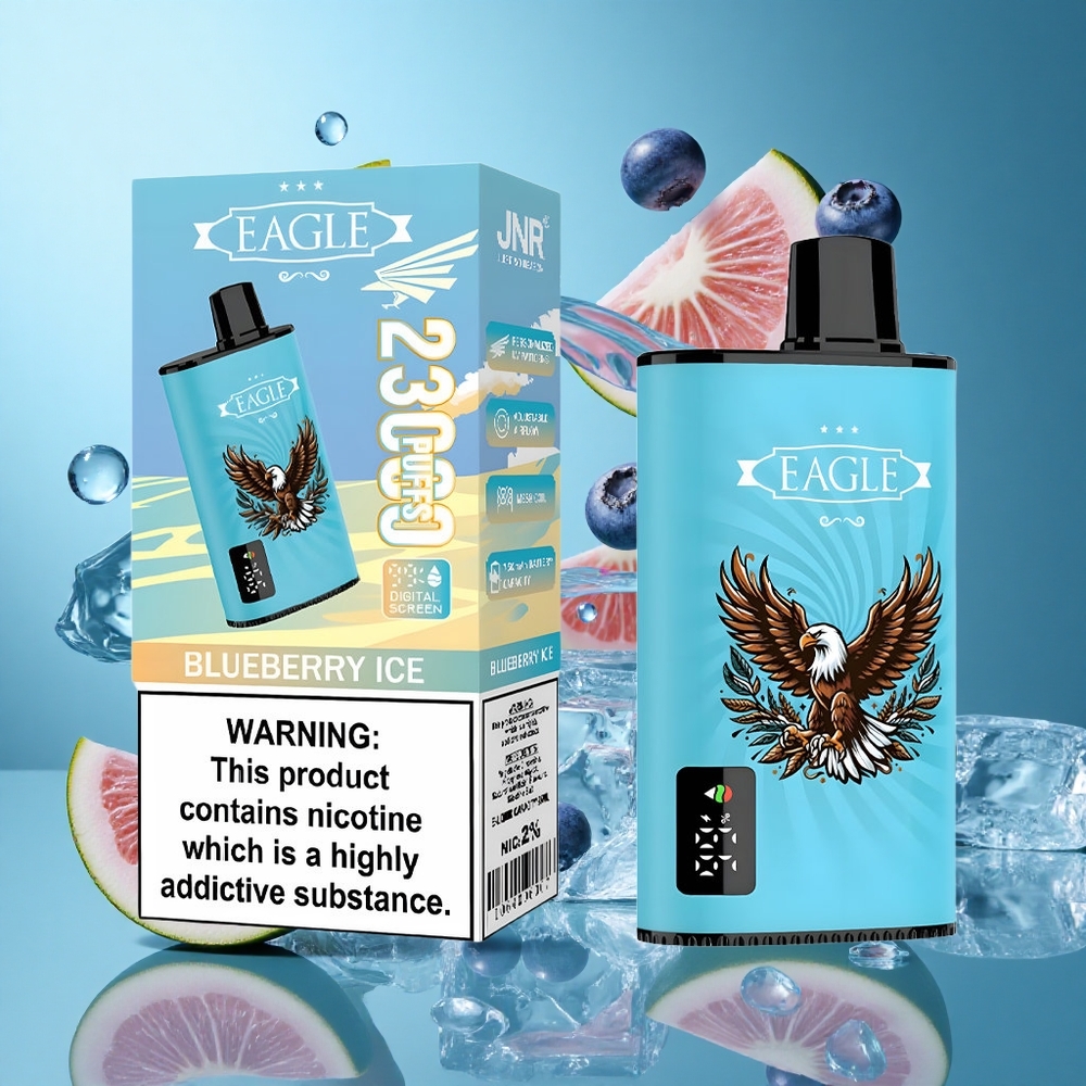 Боровинково Ледено JNR EAGLE Smart 23000 Пуфове 25ml e-Liquid Bulgaria vapes