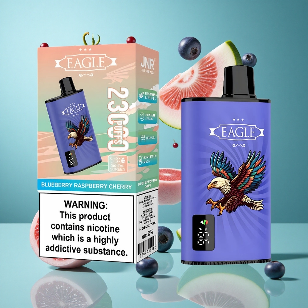 Боровинка Малина Череша JNR EAGLE Smart 23000 Въздушен поток Батерия 750mAh Bulgaria vapes