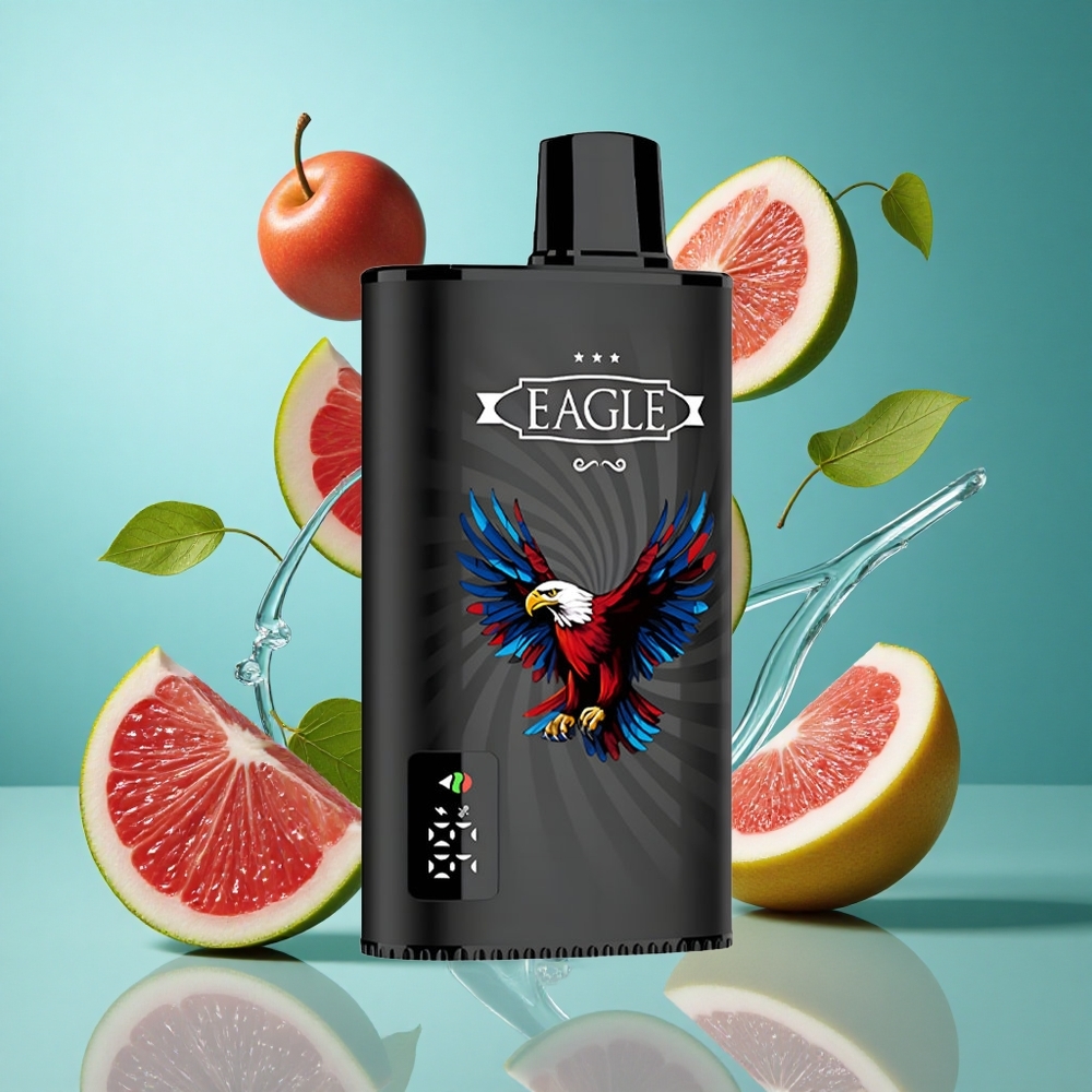 Вишена Кола JNR EAGLE Smart 23000 Пуфове Цифров Екран Bulgaria vapes