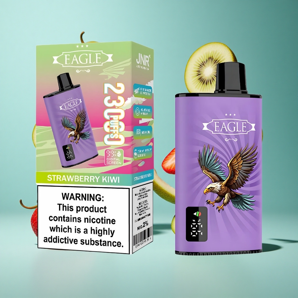 Ягода Киви JNR EAGLE Smart 23000 Пуфове Регулируем Въздушен Поток Bulgaria vapes