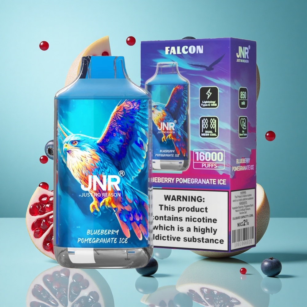 Боровинка Нар JNR Falcon 16000 Puffs 22мл Dual Mesh Coil Bulgaria vapes