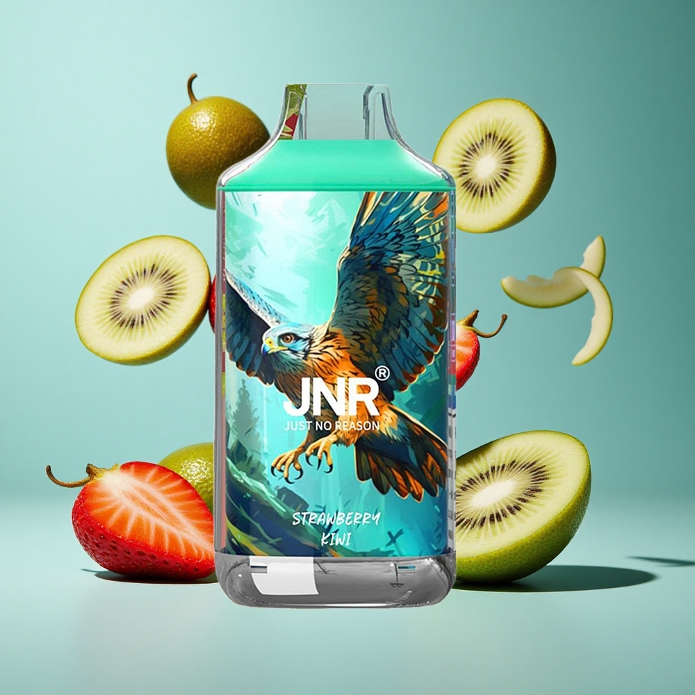 Ягода Киви JNR Falcon 16000 Puffs 22мл Dual Mesh Coil Bulgaria vapes