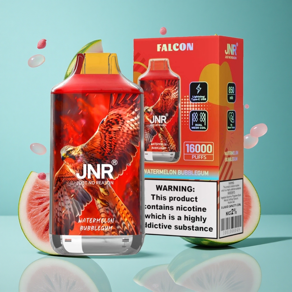 Динена дъвка JNR Falcon 16000 Puffs 850 mAh 22ml Bulgaria vapes