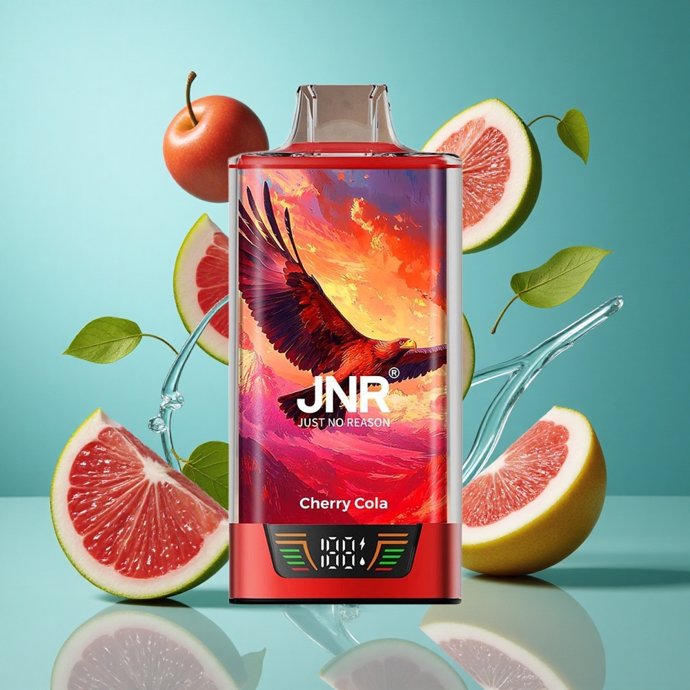 Вишна Кола JNR Falcon Pro 28000 28000 Пуфове USB Type-C Bulgaria vapes