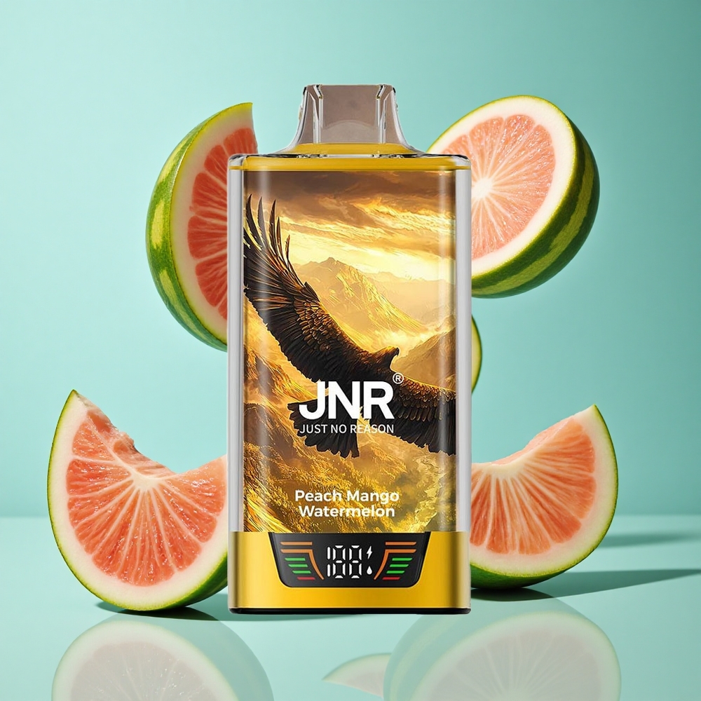 Праскова Манго Диня JNR Falcon Pro 28000 затяжки 30мл 950мAh Bulgaria vapes