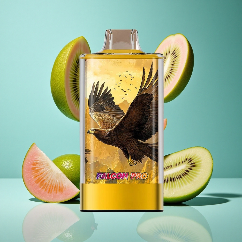 Киви Пасйон Гуава JNR Falcon Pro 28000 Пуфове 30мл и 950мАч Bulgaria vapes