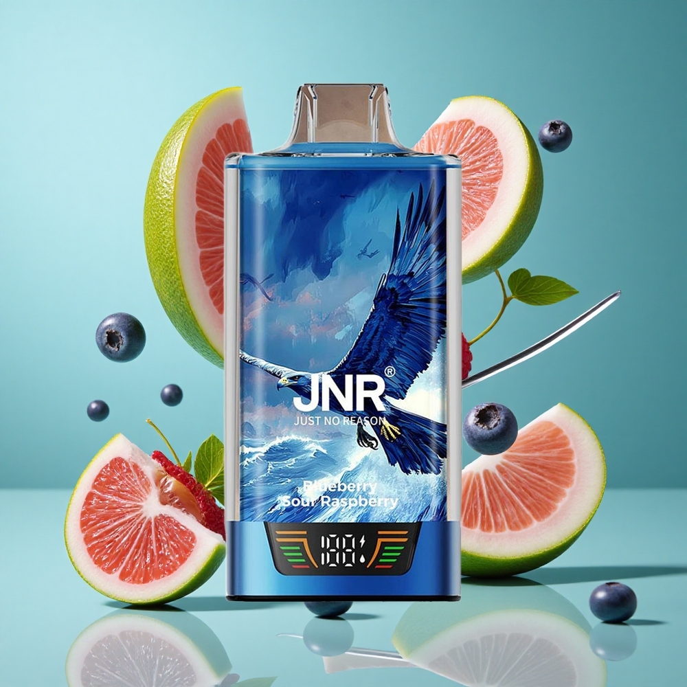 Боровинка Кисела Малина JNR Falcon Pro 28000 Пуфове 30мл Bulgaria vapes