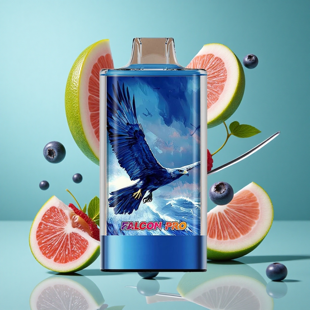 Боровинка Кисела Малина JNR Falcon Pro 28000 Пуфове 30мл Bulgaria vapes