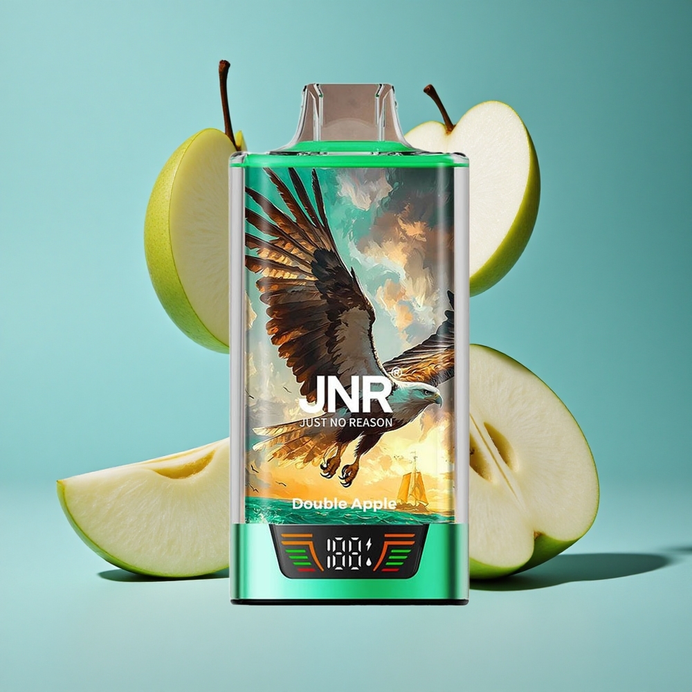 Двойна Ябълка JNR Falcon Pro 28000 Пуфове 30мл Bulgaria vapes