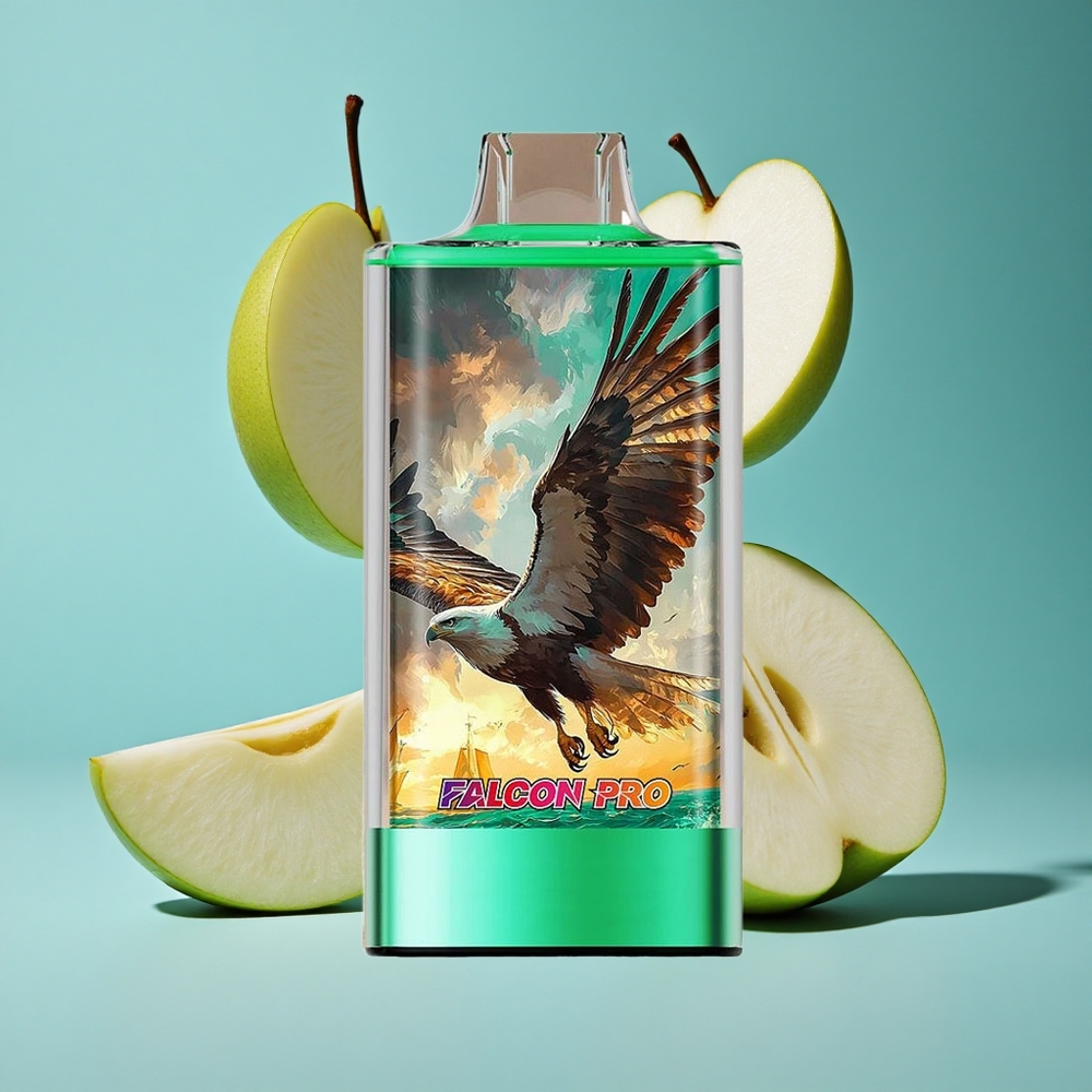 Двойна Ябълка JNR Falcon Pro 28000 Пуфове 30мл Bulgaria vapes