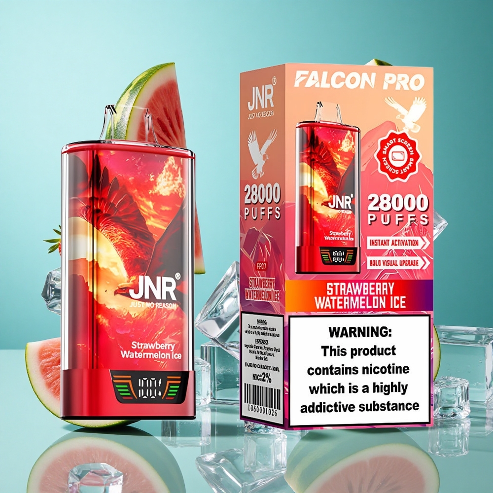 Ягода Диня Лед JNR Falcon Pro 28000 Пуфове 950mAh батерия Bulgaria vapes