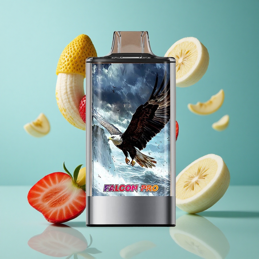 Ягода Банан JNR Falcon Pro 28000 Пуфове Dual Mesh Coil Bulgaria vapes