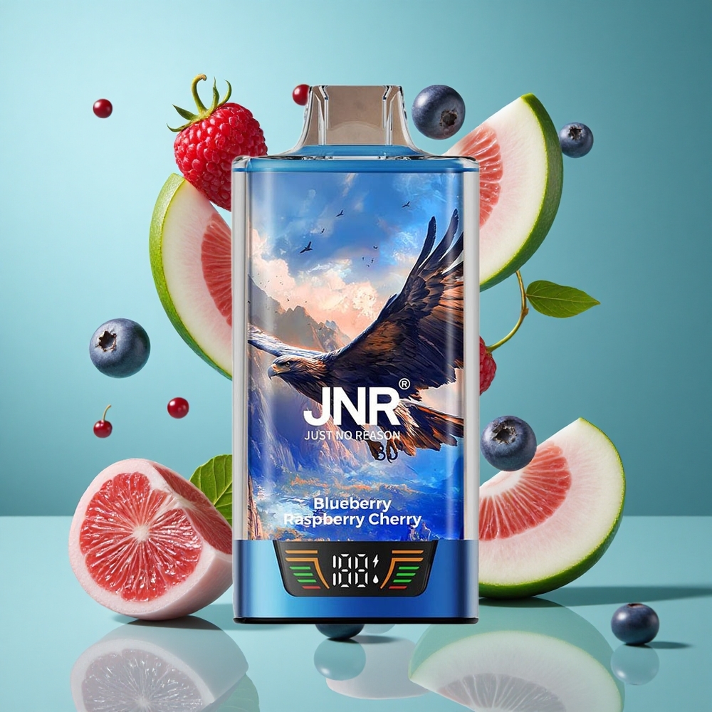 Боровинка Малина Череша JNR Falcon Pro 28000 Пуфове Smart Display Dual Mesh Bulgaria vapes