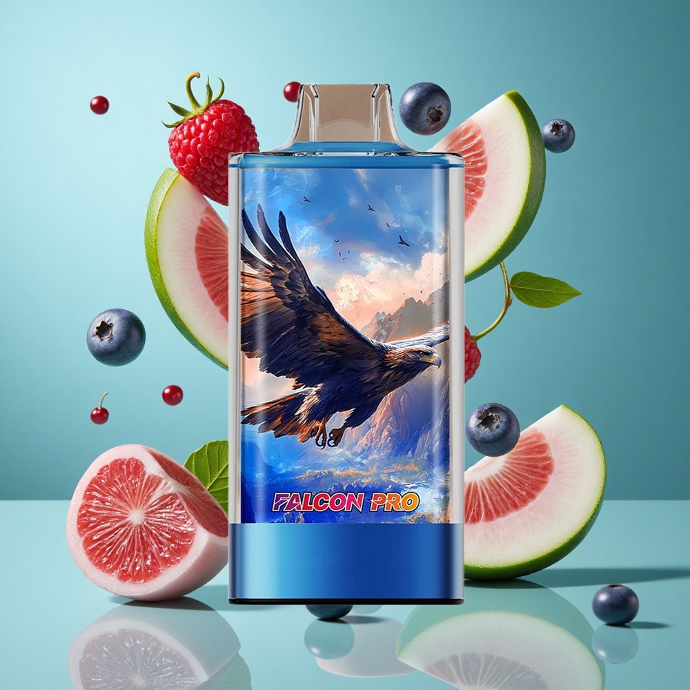 Боровинка Малина Череша JNR Falcon Pro 28000 Пуфове Smart Display Dual Mesh Bulgaria vapes