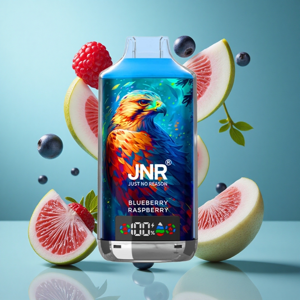 Боровинка Малина JNR Falcon X 18000 Пуфове 24ml Цифров Дисплей Bulgaria vapes