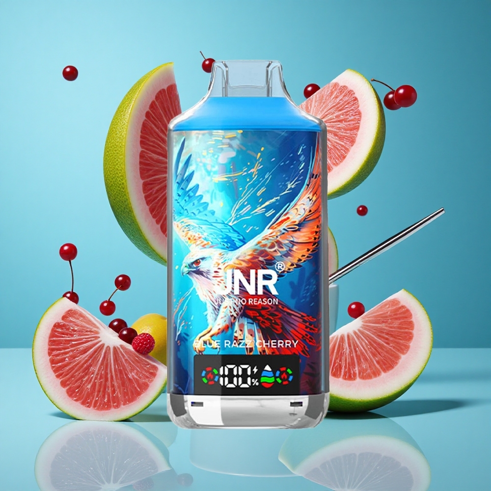 Синьо Малина Череша JNR Falcon X 18000 Пуфове 750mAh Type-C Bulgaria vapes