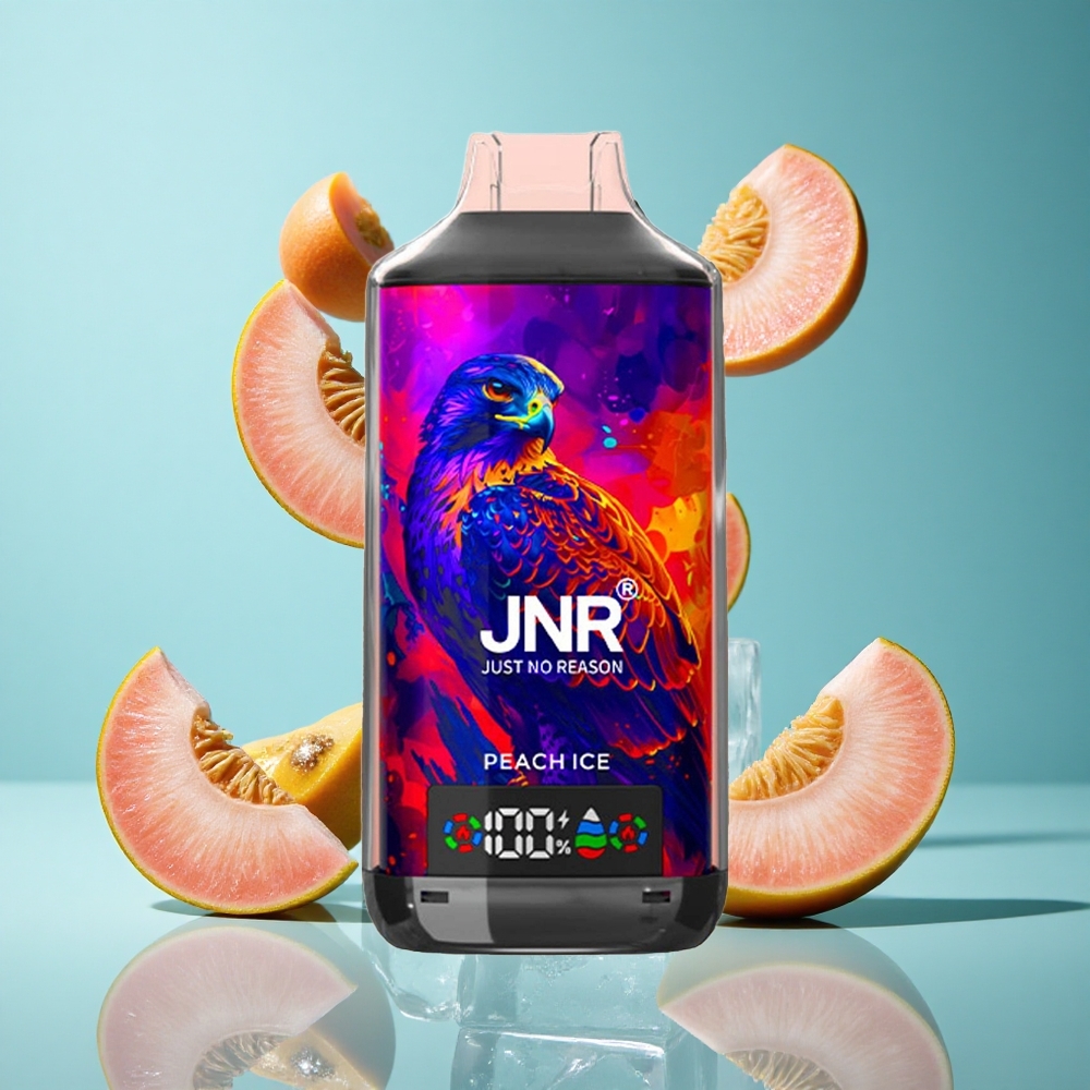 Праскова лед JNR Falcon X 18000 Puffs Dual Mesh Coil Bulgaria vapes