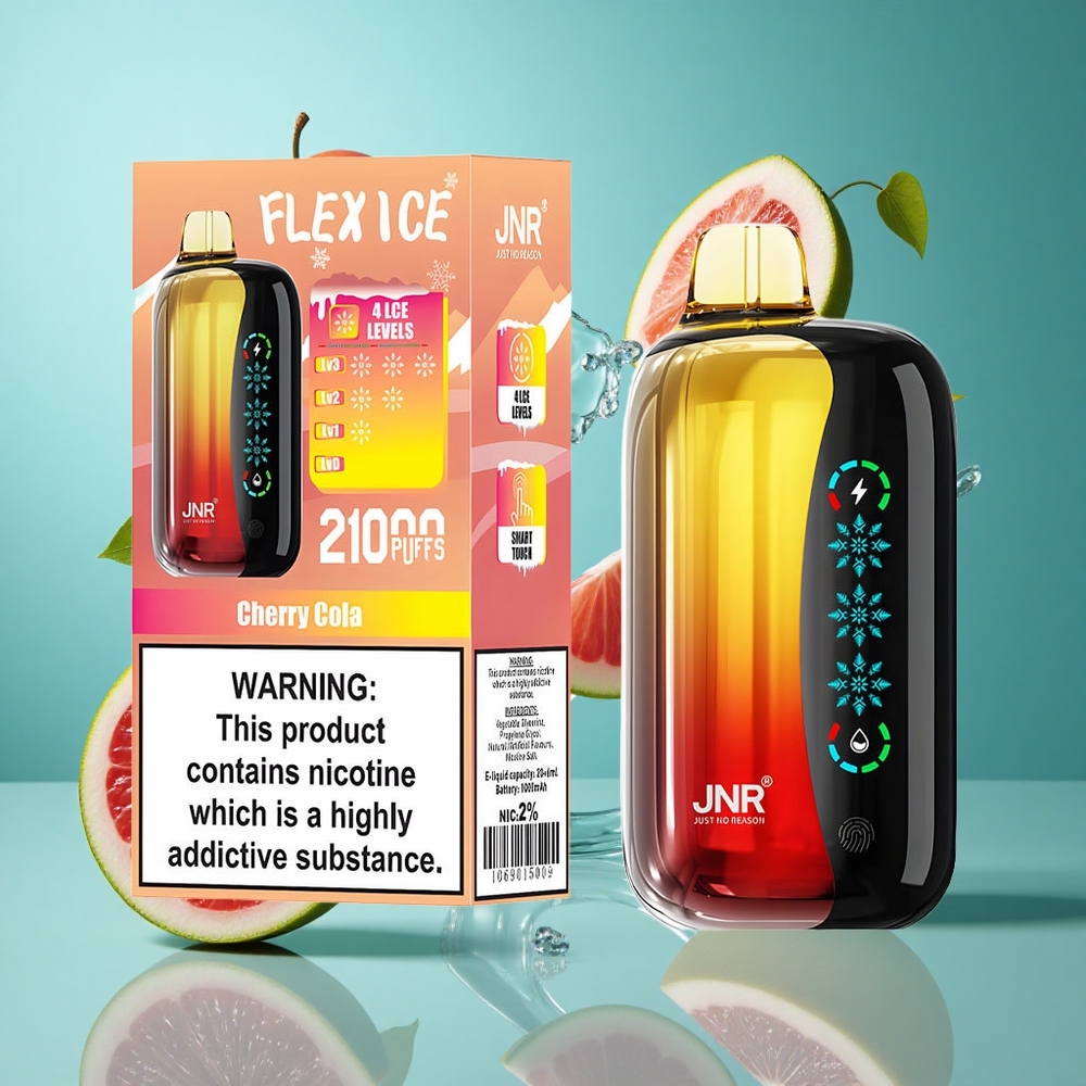 Вишна Кола JNR Flex Ice 21000 Пуфове 26 мл е-течност Bulgaria vapes