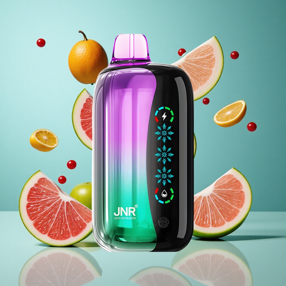 Кисели черешови бонбони JNR Flex Ice 21000 пуфта 26 мл е-течност Bulgaria vapes