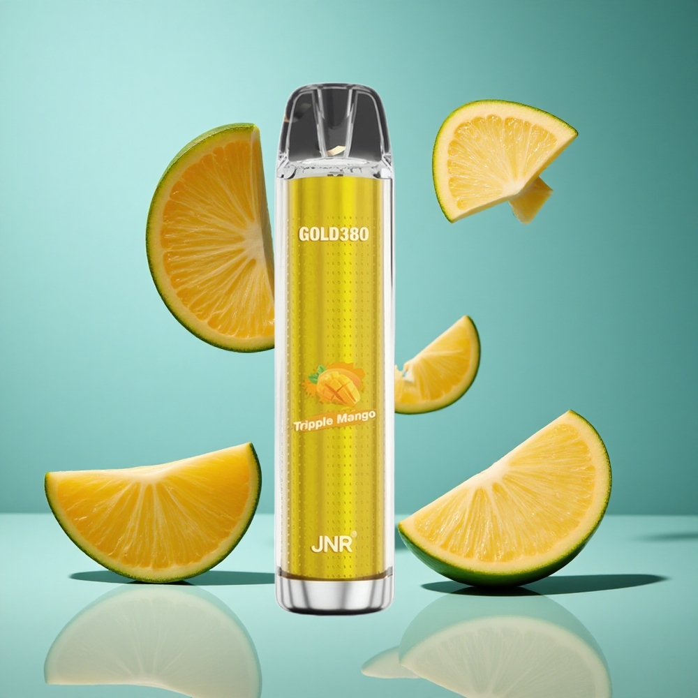 Тройка Манго JNR Gold380 6000 Пуфове 13мл e-Течност Bulgaria vapes