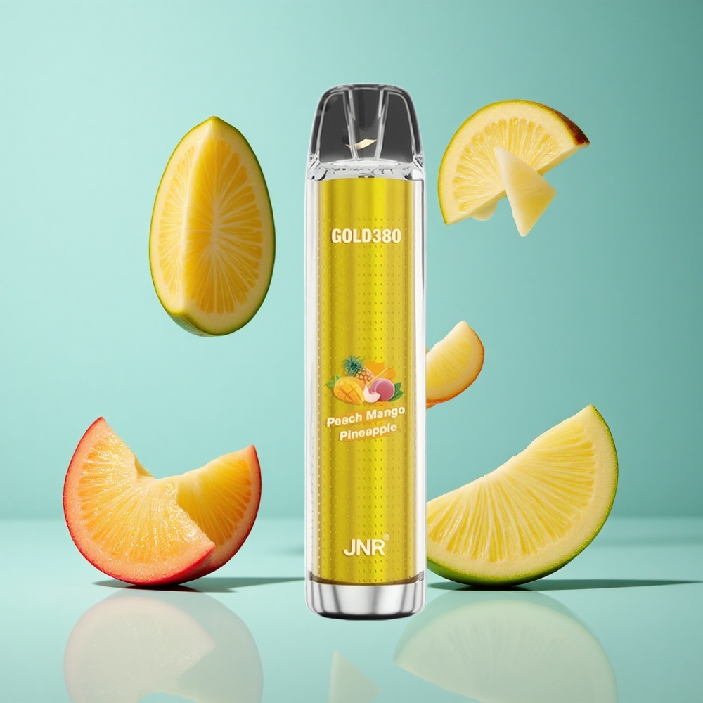 Праскова Манго Ананас JNR Gold380 6000 Пуфове 1500mAh Батерия Bulgaria vapes