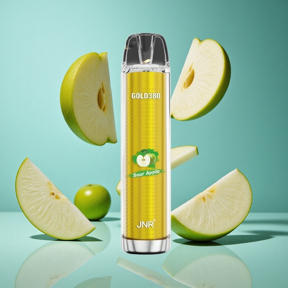 Кисела ябълка JNR Gold380 6000 Пуфове 1500mAh Батерия Bulgaria vapes