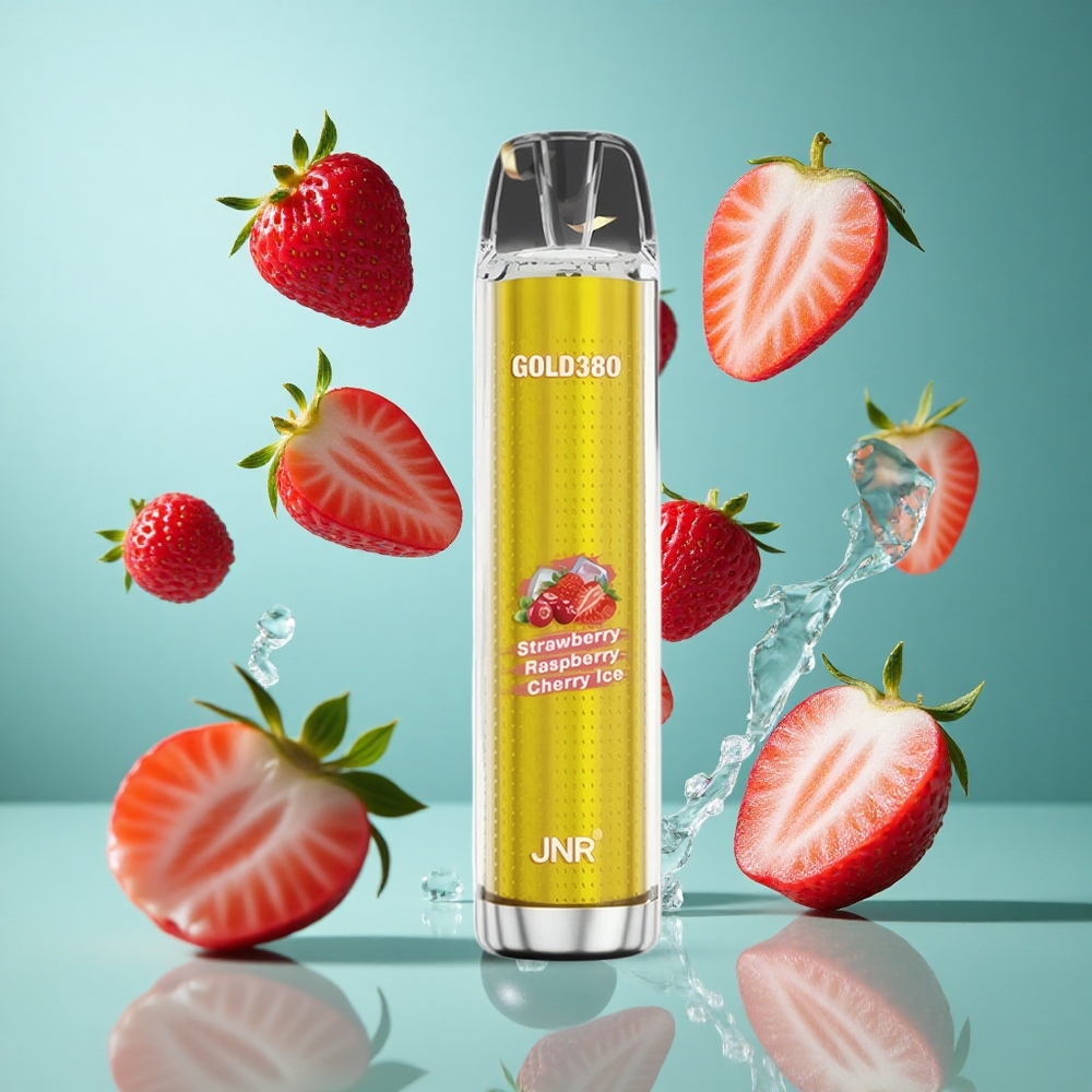 Ягода Малина JNR Gold380 6000 Пуфове 1500mAh Батерия Bulgaria vapes