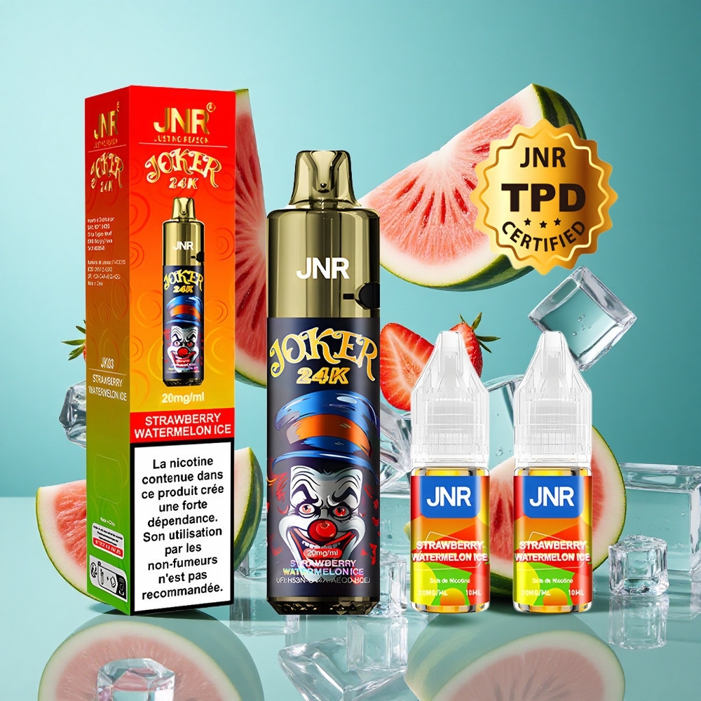 Ягода Диня Лед JNR Joker 24000 Пуфове 2% Никотин Bulgaria vapes