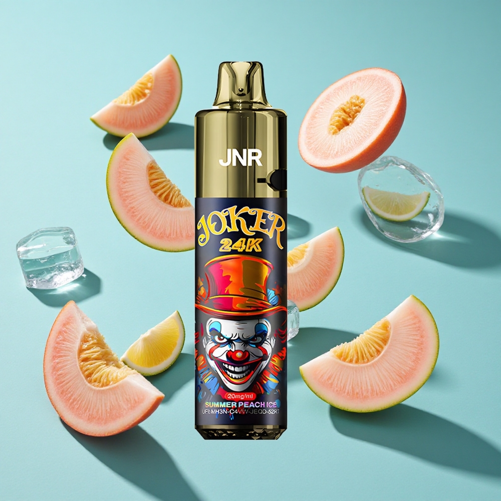 Лятна праскова лед JNR Joker 24000 Пуфове 800mAh Батерия Bulgaria vapes