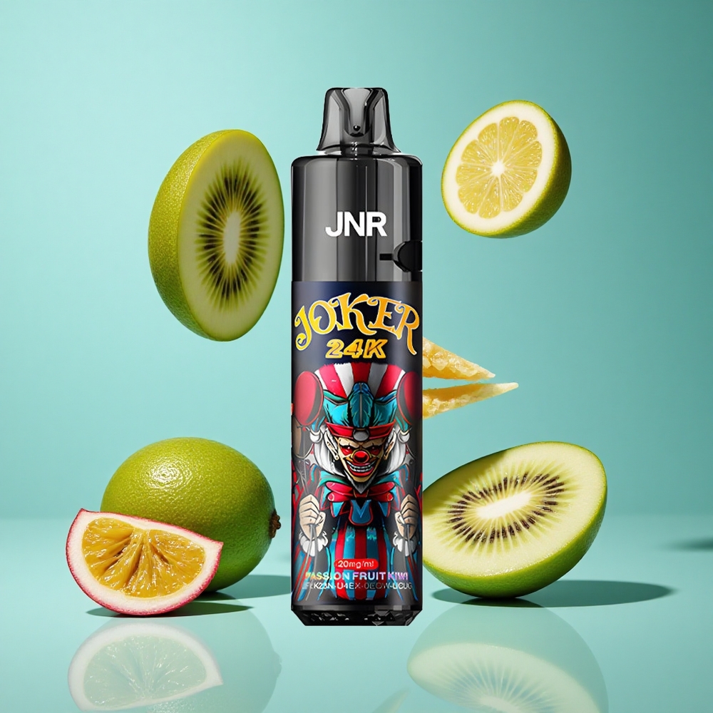 Пасифрукт Киви JNR Joker 24000 Пуфове Видим Е-течност Ниво Bulgaria vapes