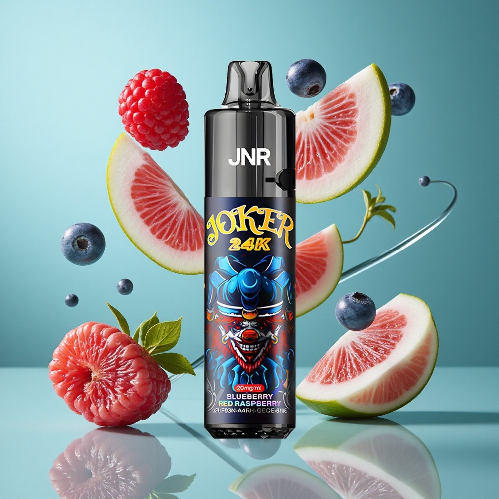 Боровинка Червена Малина JNR Joker 24K Пуфове 24000 Видим Нива на Течност Bulgaria vapes
