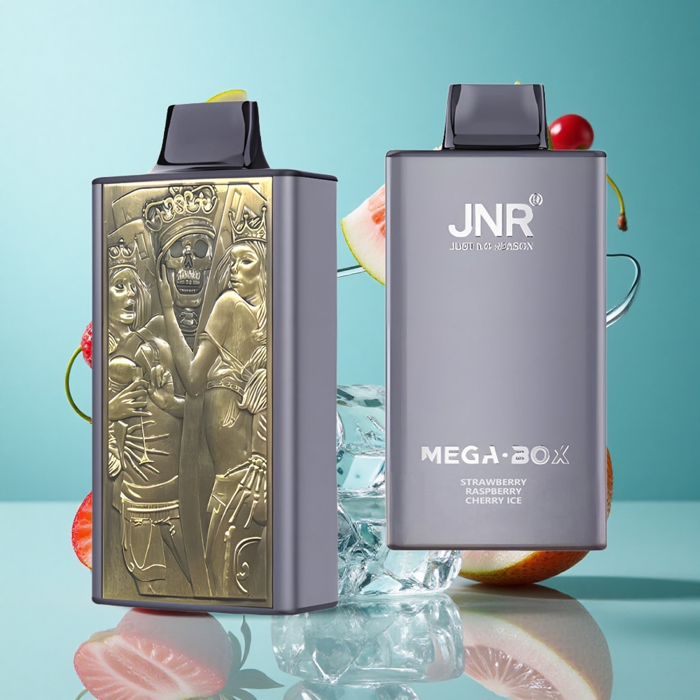 Ягода Малина Череша Лед JNR Mega Box 25000 Въздухоизтегляния 850mAh Батерия Bulgaria vapes