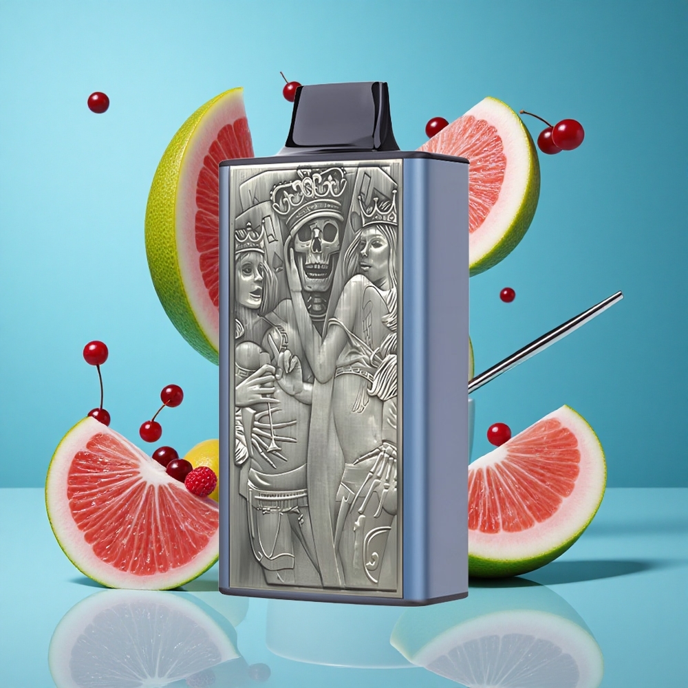 Синьо Малина Череша JNR Mega Box 25000 Впуфа Dual Mesh Bulgaria vapes