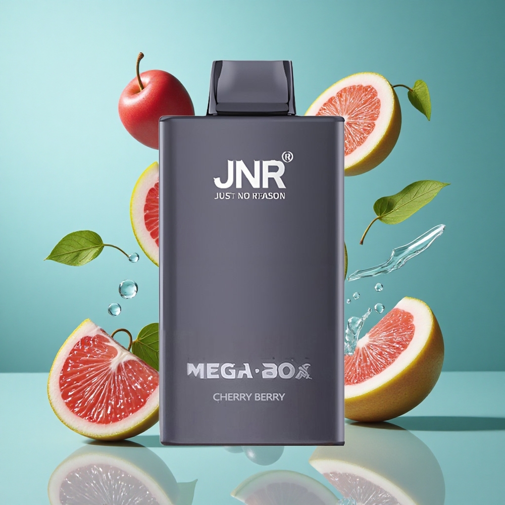 Череша-Ягода JNR Mega Box 25000 Пуфове Dual Mesh Bulgaria vapes
