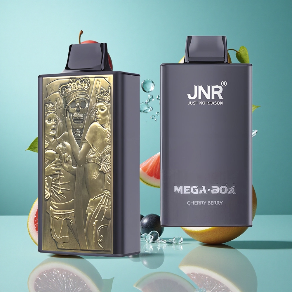 Череша-Ягода JNR Mega Box 25000 Пуфове Dual Mesh Bulgaria vapes
